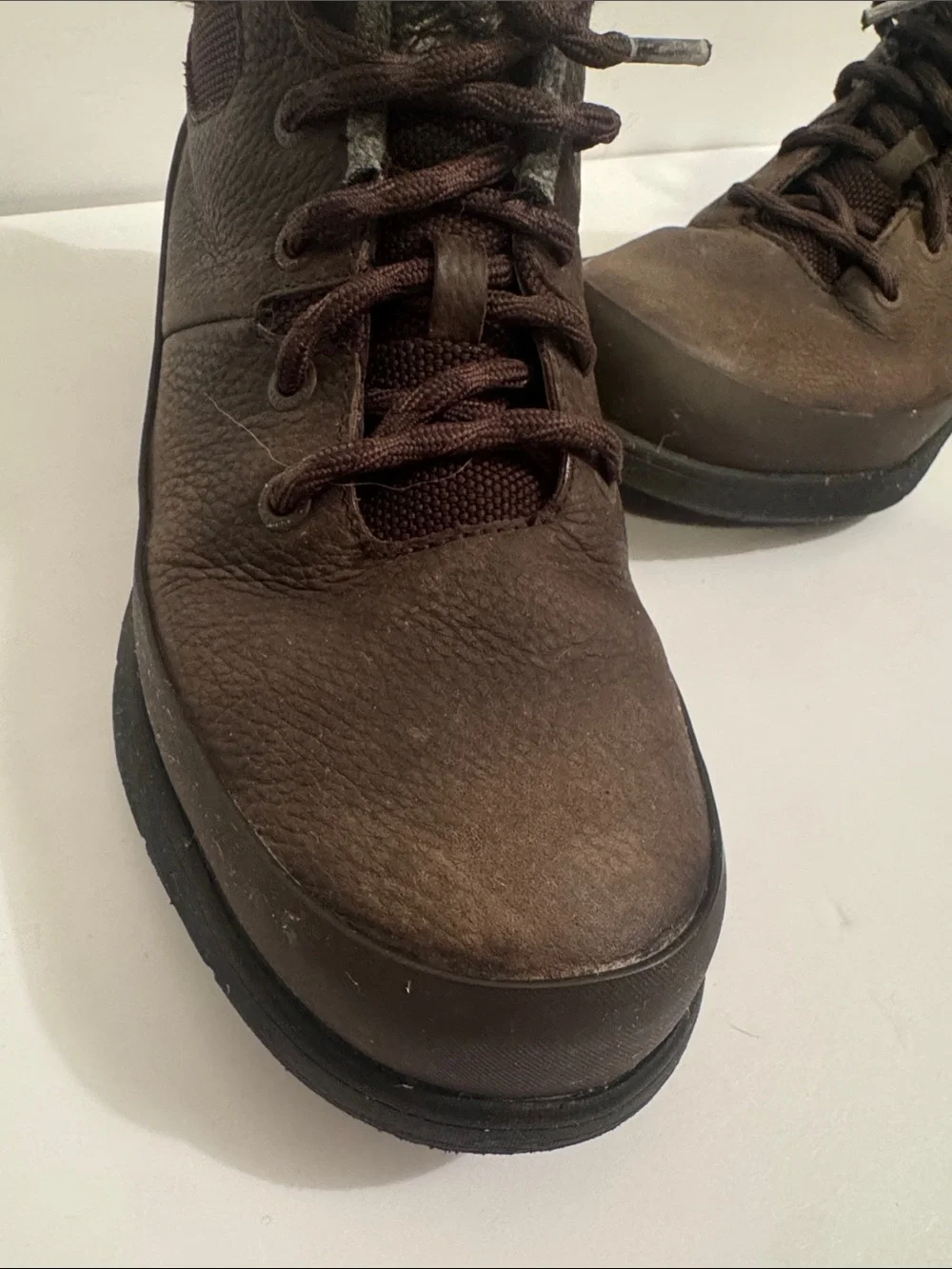 Men's BOGS Durafresh Brown Lace-Up Shoe/Boots sz 8